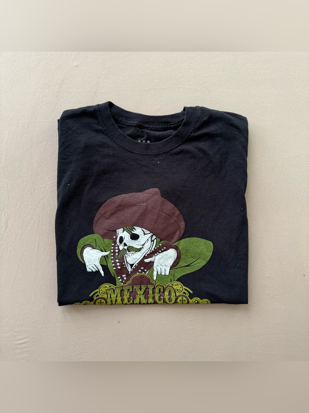 Kalaka Mexico Tradiciones Mariachi Skeleton Graphic Tee